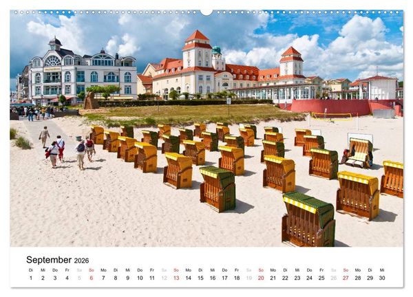 Produktbild: R&uuml;gen und Hiddensee (hochwertiger Premium Wandkalender 2026 DIN A2 quer), Kunstdruck in Hochglanz