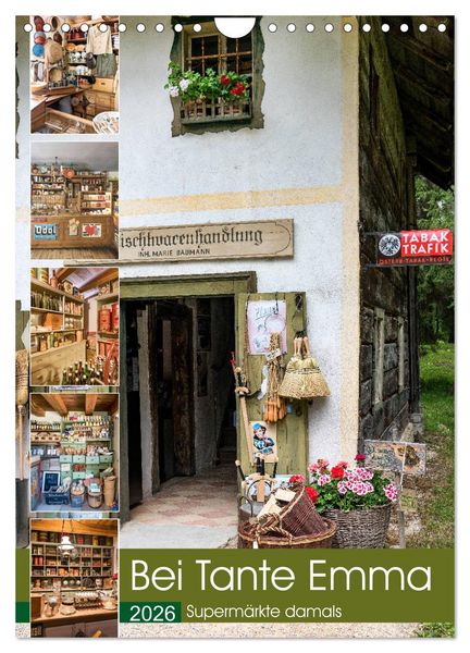 Produktbild: Bei Tante Emma, Superm&auml;rkte damals (Wandkalender 2026 DIN A4 hoch), CALVENDO Monatskalender