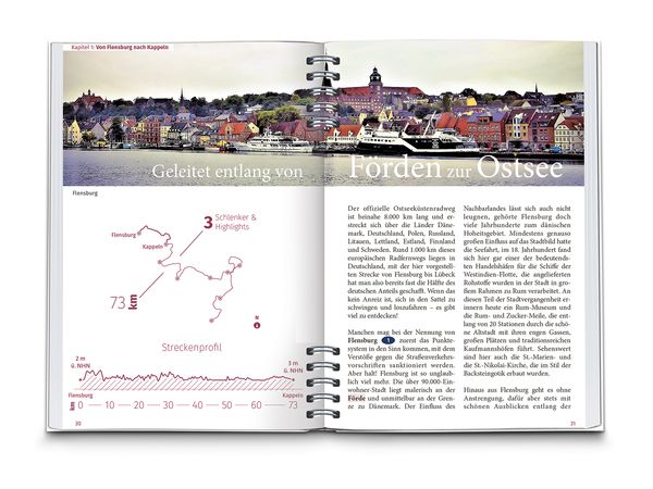 Produktbild: KOMPASS Radreisef&uuml;hrer Ostseek&uuml;stenradweg Schleswig Holstein