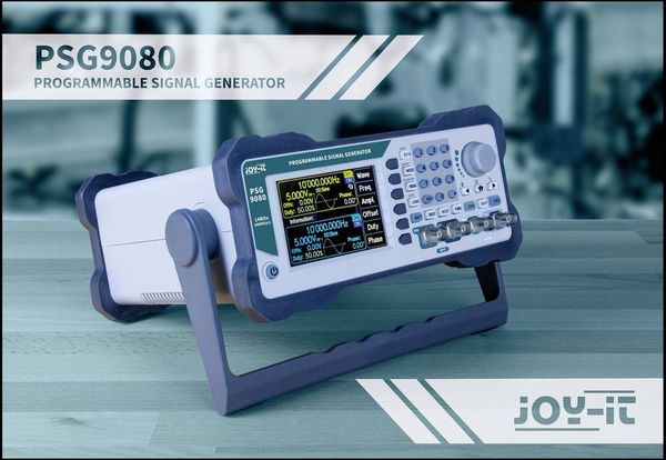Produktbild: Joy-it Signalgenerator 1 nHz - 80 MHz 2-Kanal Dreieck, Lorentzkurve, Puls, Rampe, Rauschen, Rechteck, Signal, Sinus, TT