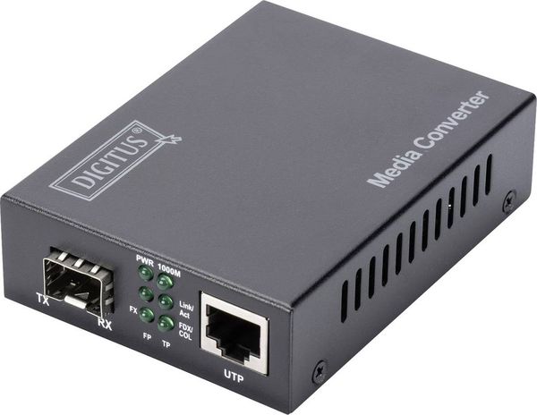 Digitus DN-82130 LAN, SFP Netzwerk-Medienkonverter 1 GBit/s