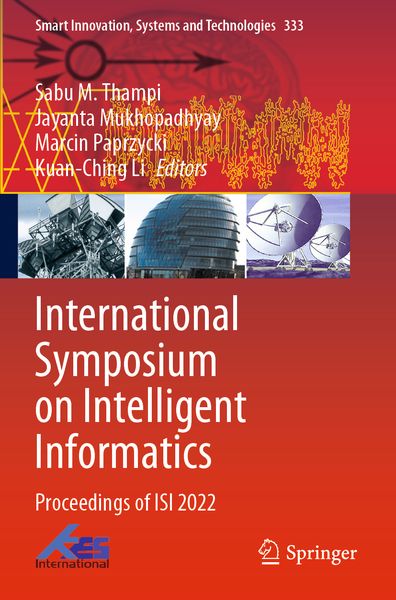 Produktbild: International Symposium on Intelligent Informatics