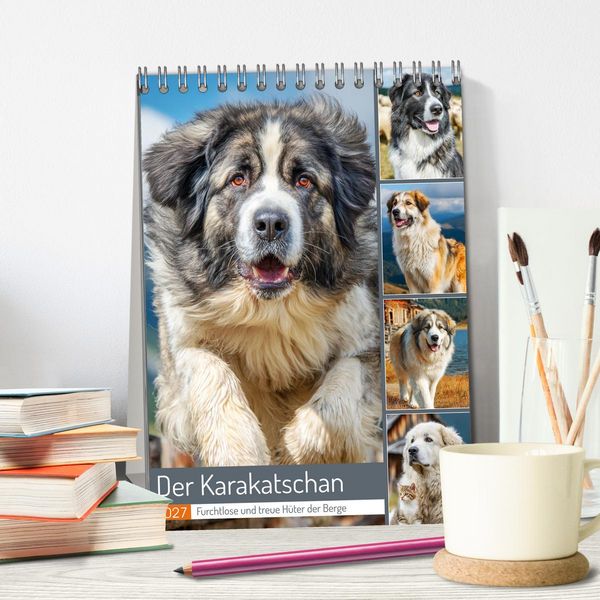 Produktbild: Der Karakatschan. Furchtlose und treue H&uuml;ter der Herden (Tischkalender 2027 DIN A5 hoch), CALVENDO Monatskalender