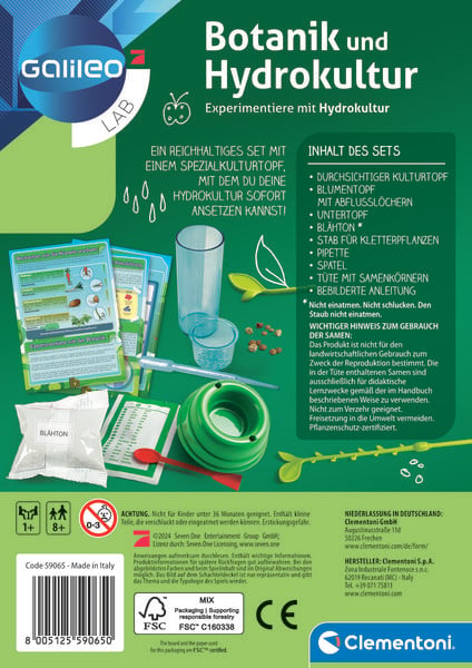 Produktbild: Erkunde die Botanik und Hydrokultur (Experimentierkasten)