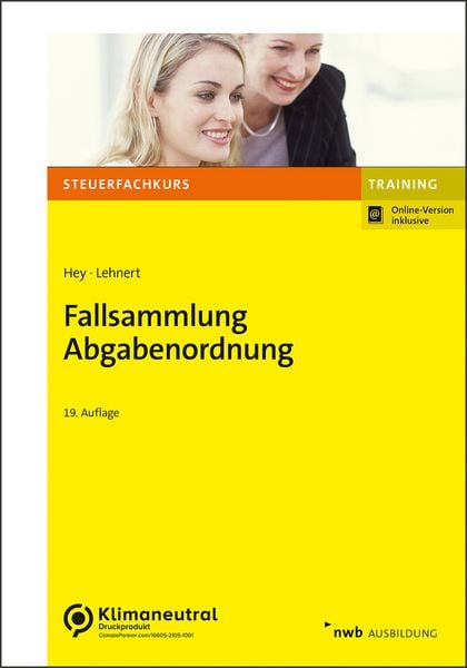 Produktbild: Fallsammlung Abgabenordnung