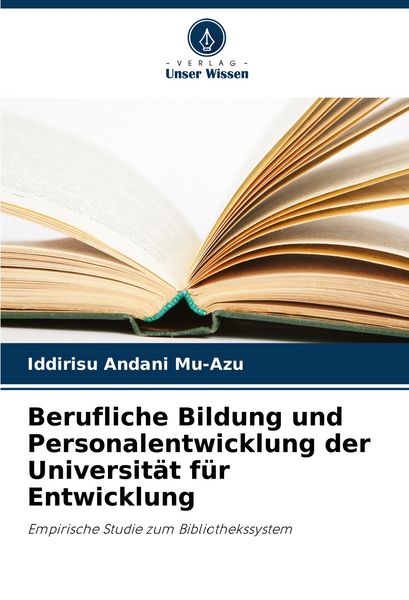 Produktbild: Berufliche Bildung und Personalentwicklung der Universit&auml;t f&uuml;r Entwicklung