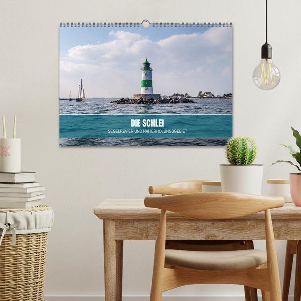 Produktbild: Die Schlei - Segelrevier und Naherholungsgebiet (Wandkalender 2026 DIN A3 quer), CALVENDO Monatskalender