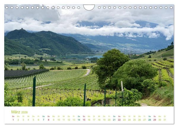 Produktbild: Der Kalterer See - Sch&ouml;nheit in S&uuml;dtirols S&uuml;den (Wandkalender 2026 DIN A4 quer), CALVENDO Monatskalender
