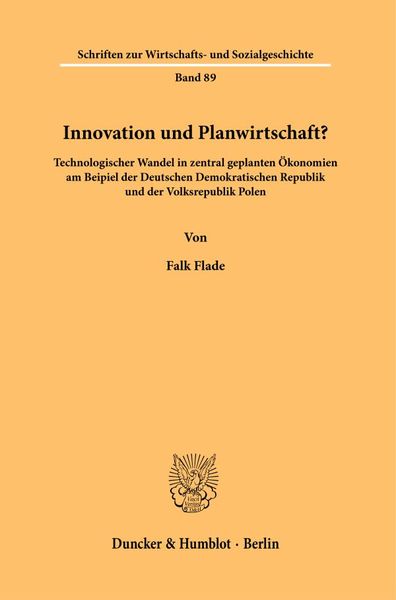 Produktbild: Innovation und Planwirtschaft?