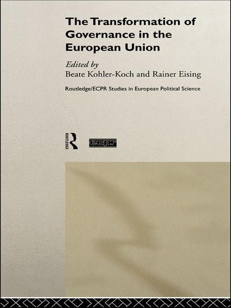 Produktbild: The Transformation of Governance in the European Union