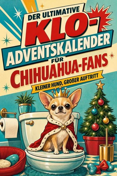 Produktbild: Der ultimative Klo-Adventskalender f&uuml;r Chihuahua-Fans