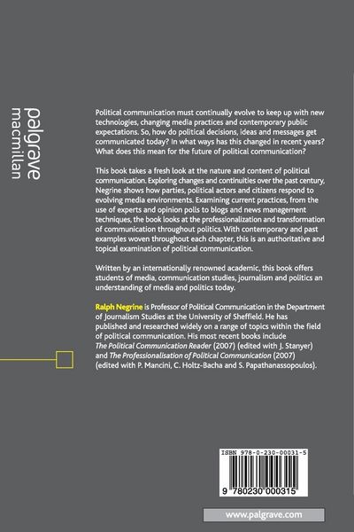 Produktbild: The Transformation of Political Communication