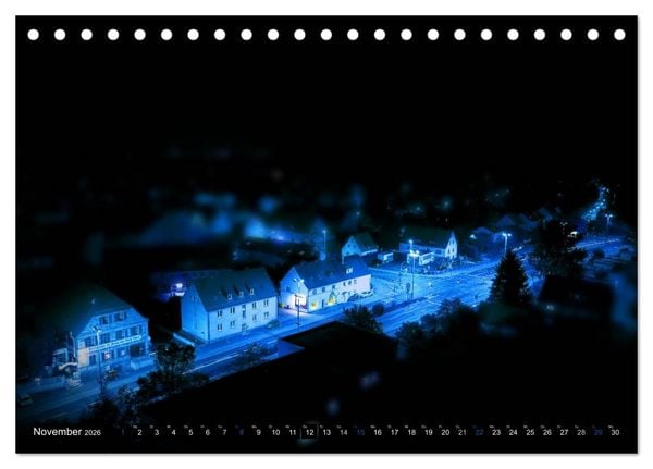 Produktbild: Erlangen von oben (Tischkalender 2026 DIN A5 quer), CALVENDO Monatskalender