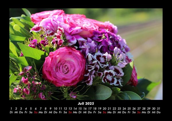 Produktbild: Blumenzauber 2025 Fotokalender DIN A3