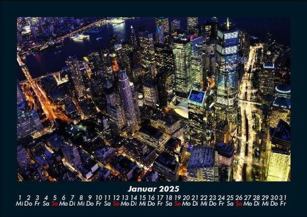 Produktbild: New York 2025 Fotokalender DIN A5