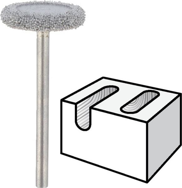 Produktbild: Dremel 2615993632 Fr&auml;sstift Wolframkarbid 19.0mm Schaftdurchmesser 3.2mm