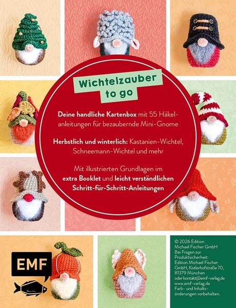 Produktbild: 55 x h&auml;keln &ndash; Mini-Wichtel: Dein Kartenset