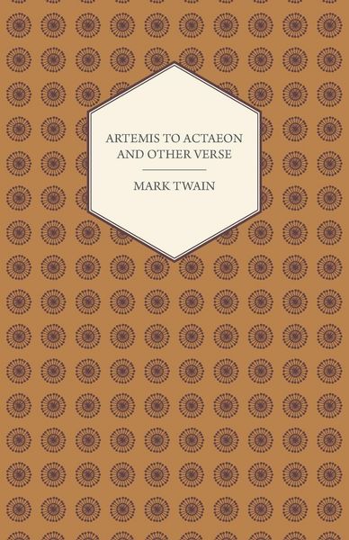 Produktbild: Artemis to Actaeon and Other Verse