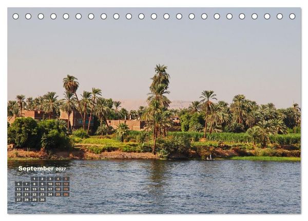 Produktbild: &Auml;gypten - Landschaften entlang des Nils (Tischkalender 2027 DIN A5 quer), CALVENDO Monatskalender