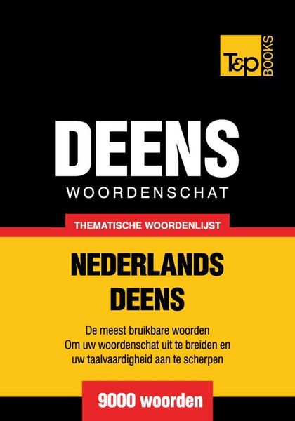 Produktbild: Thematische woordenschat Nederlands-Deens - 9000 woorden