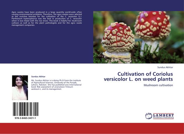 Produktbild: Cultivation of Coriolus versicolor L. on weed plants