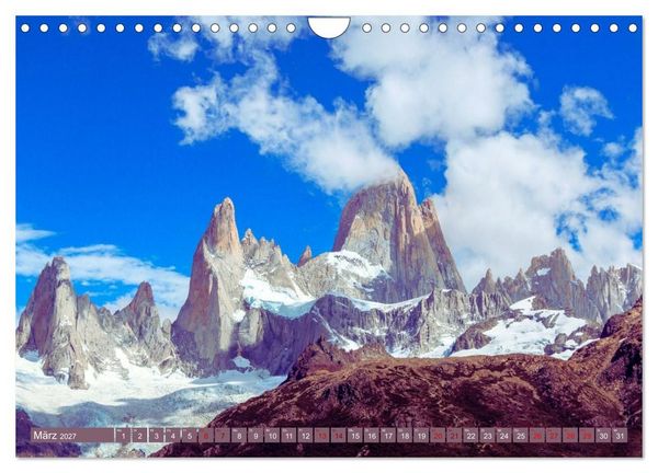 Produktbild: Patagonien - Naturwunder am Ende der Welt (Wandkalender 2027 DIN A4 quer), CALVENDO Monatskalender