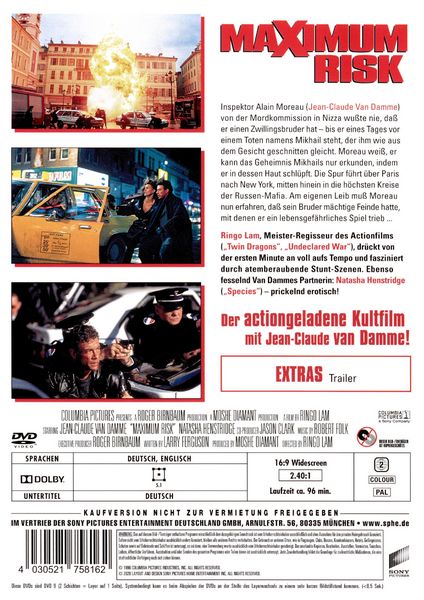 Produktbild: Maximum Risk - Uncut Version