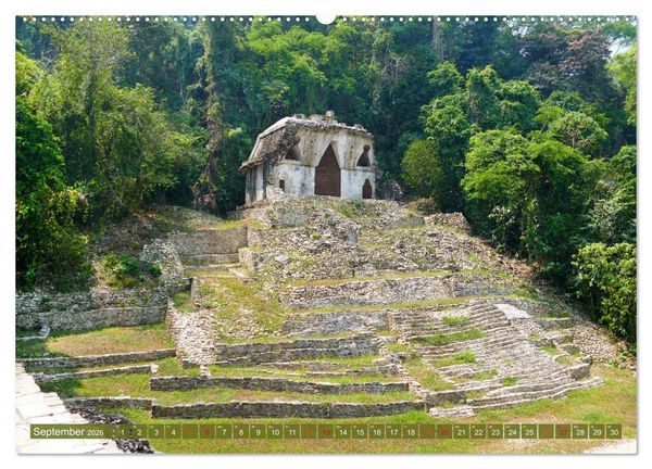 Produktbild: Geheimnisvolle Orte Yucat&aacute;n (hochwertiger Premium Wandkalender 2026 DIN A2 quer), Kunstdruck in Hochglanz