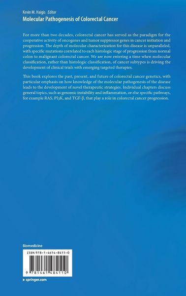 Produktbild: Molecular Pathogenesis of Colorectal Cancer