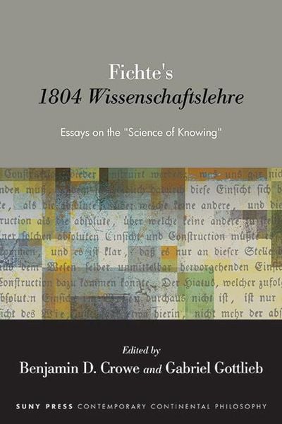 Produktbild: Fichte's 1804 Wissenschaftslehre