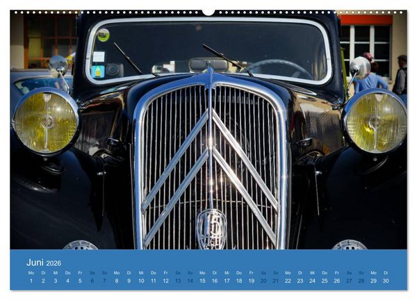 Produktbild: Citroen Traction Avant (Wandkalender 2026 DIN A2 quer), CALVENDO Monatskalender