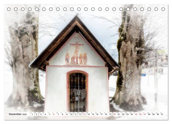 Produktbild: WINTERZAUBER Reit im Winkl und Umgebung (Tischkalender 2026 DIN A5 quer), CALVENDO Monatskalender
