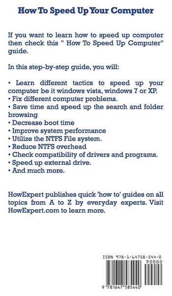 Produktbild: How To Speed Up Your Computer