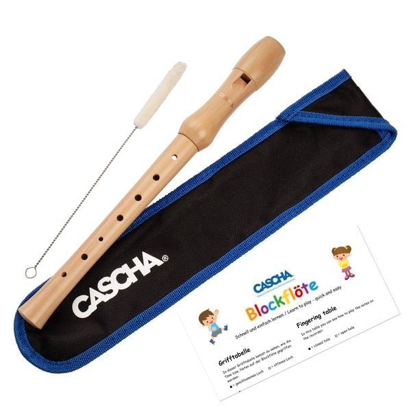 Wooden Recorder Maple - German fingering