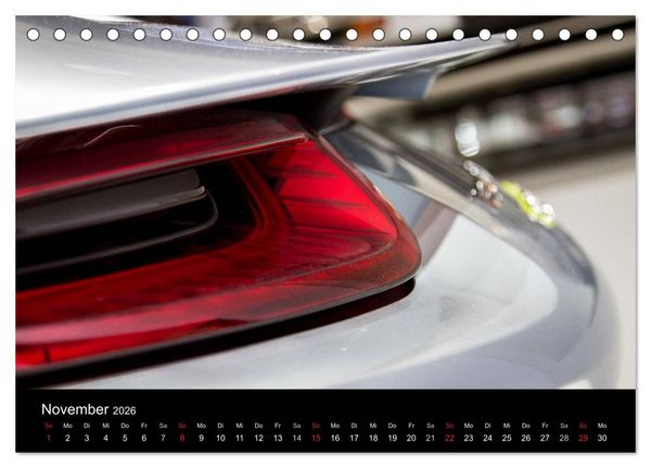 Produktbild: Heiligs Blechle - Porsche-Ikonen im Detail (Tischkalender 2026 DIN A5 quer), CALVENDO Monatskalender