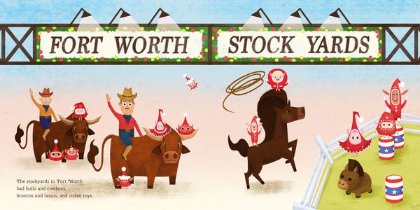 Produktbild: 12 Little Elves Visit Texas