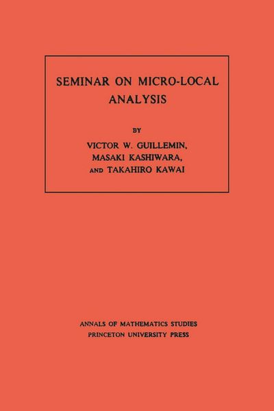 Produktbild: Seminar on Micro-Local Analysis