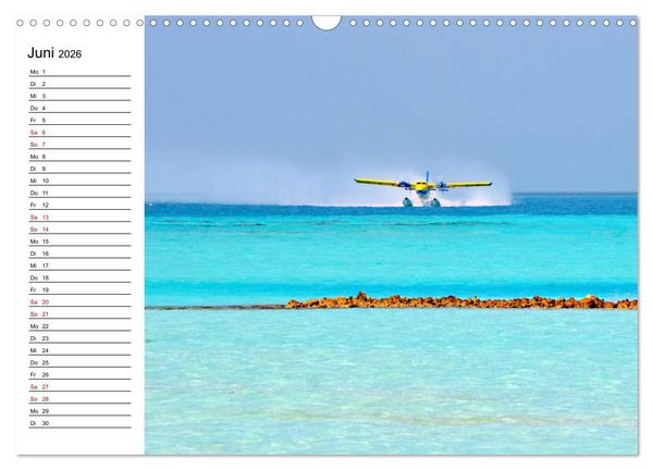 Produktbild: So sch&ouml;n sind die Malediven (Wandkalender 2026 DIN A3 quer), CALVENDO Monatskalender