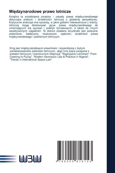 Produktbild: Mi&iquest;dzynarodowe prawo lotnicze