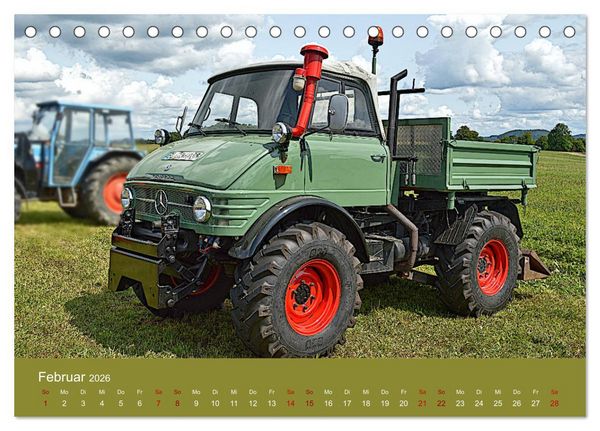 Produktbild: Ein Mythos mit Stern - das Universalmotorger&auml;t (Tischkalender 2026 DIN A5 quer), CALVENDO Monatskalender