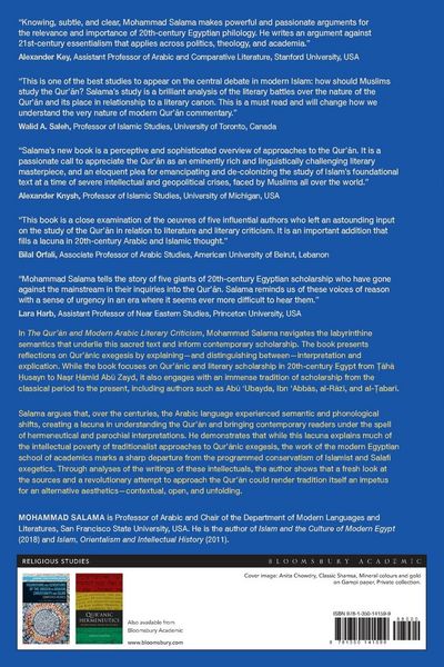 Produktbild: The Qur'an and Modern Arabic Literary Criticism From Taha to Nasr
