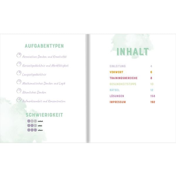 Produktbild: Gehirnjogging f&uuml;r Senioren. &Uuml;bungen f&uuml;r ein gesundes Gehirn, bis ins hohe Alter