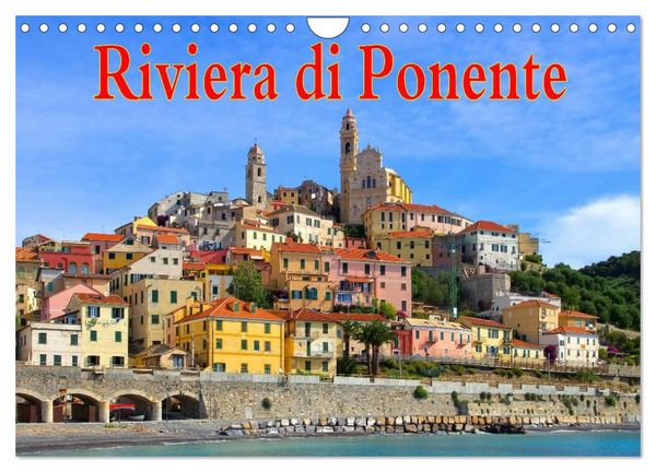 Produktbild: Riviera di Ponente (Wandkalender 2026 DIN A4 quer), CALVENDO Monatskalender