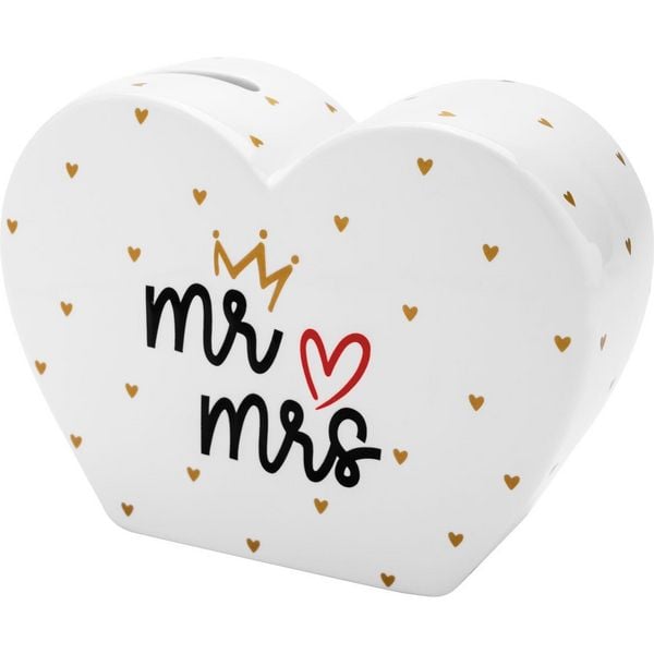 Produktbild: Spardose Motiv Hochzeit Mr & Mrs