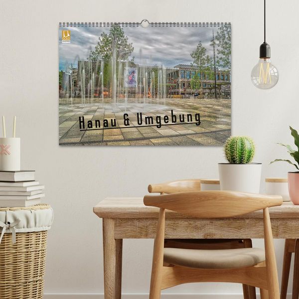 Produktbild: Hanau und Umgebung (Wandkalender 2026 DIN A3 quer), CALVENDO Monatskalender