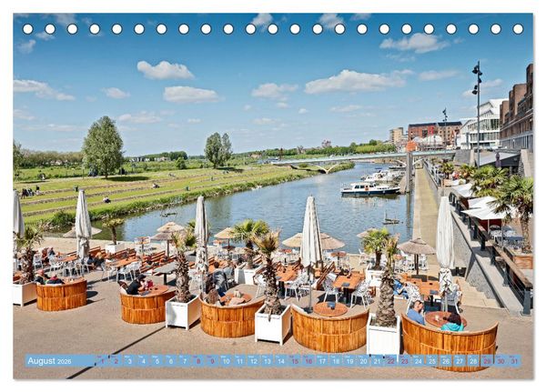 Produktbild: LOVELY VENLO (Desk Calendar 2026 DIN A5 landscape), CALVENDO 12 Month DeskCalendar