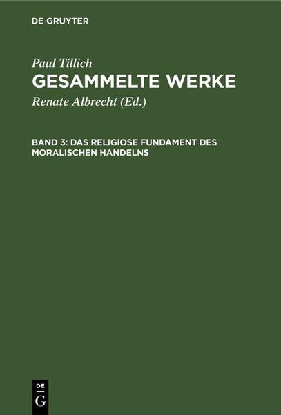 Produktbild: Das religiose Fundament des moralischen Handelns