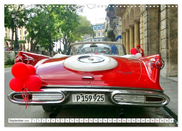 Produktbild: Classic Beauties - Wedding cars in Havana (Wall Calendar 2026 DIN A3 landscape), CALVENDO 12 Month Wall Calendar