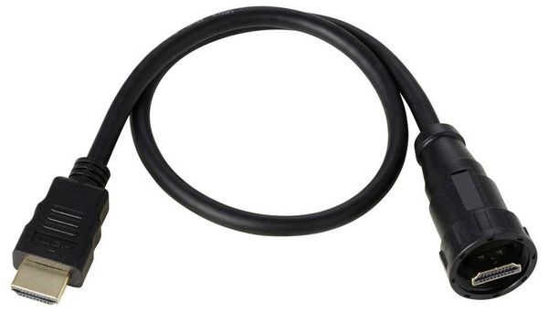 Produktbild: TRU COMPONENTS Stecker TC-13543668 TC-E13T-MH4-MWA/NWA-0.5PV-S Inhalt: 1St.
