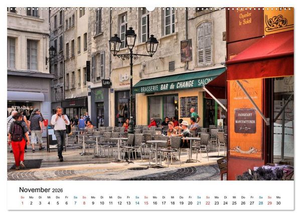 Produktbild: Avignon - Weltkulturerbe der UNESCO (Wandkalender 2026 DIN A2 quer), CALVENDO Monatskalender